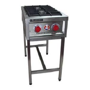 Anafe industrial 2 platos 35X35 Inox Famava