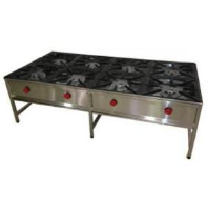 Anafe industrial 8 platos 50x50 Inox Famava