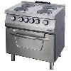 Cocina Industrial Electrica Con Horno CI-4H