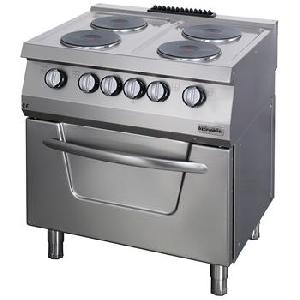 Cocina Industrial Electrica Con Horno CI-4H Oztiryakiler